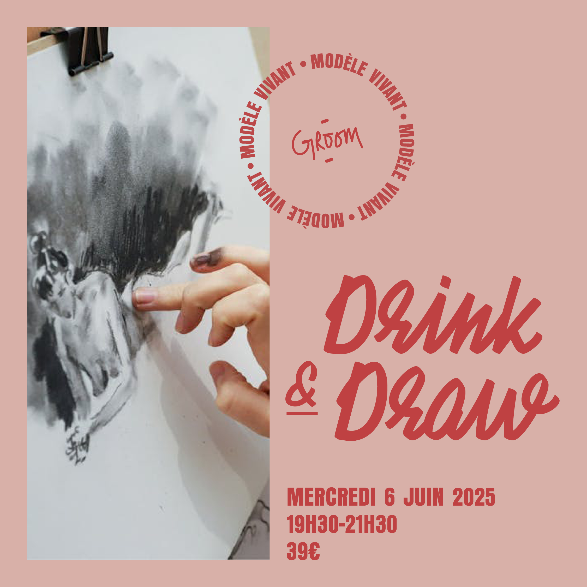 DRINK AND DRAW