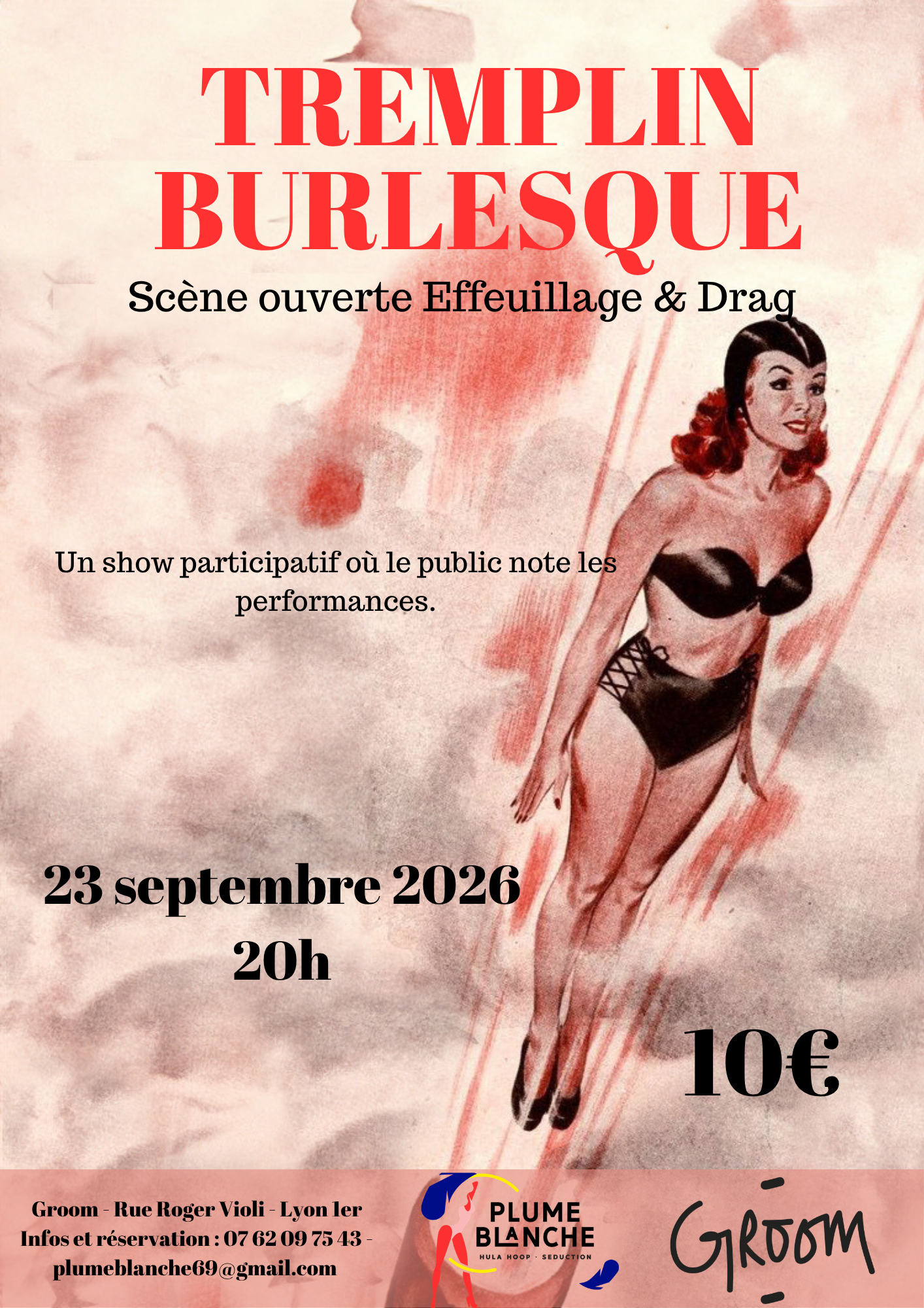 TREMPLIN BURLESQUE : SCENE OUVERTE & EFFEUILLAGE DRAG